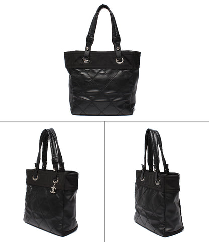 CHANEL トートバッグ ショルダーバッグ 肩掛け シルバー金具 11番台 パリビアリッツ レディース シャネル