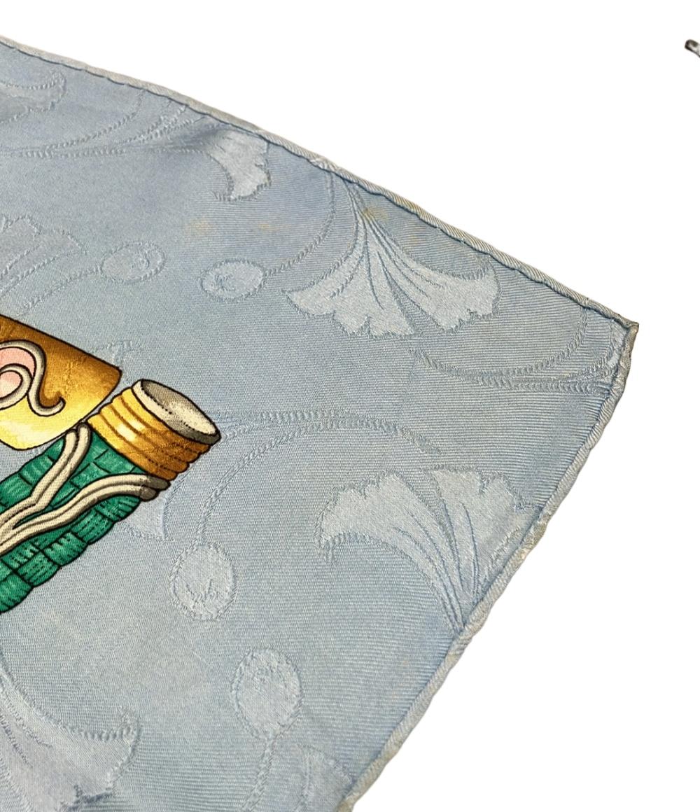 HERMES スカーフ シルク100% カレ90 DAIMYO PRINCES DU SOLEIL LEVANT レディース エルメス