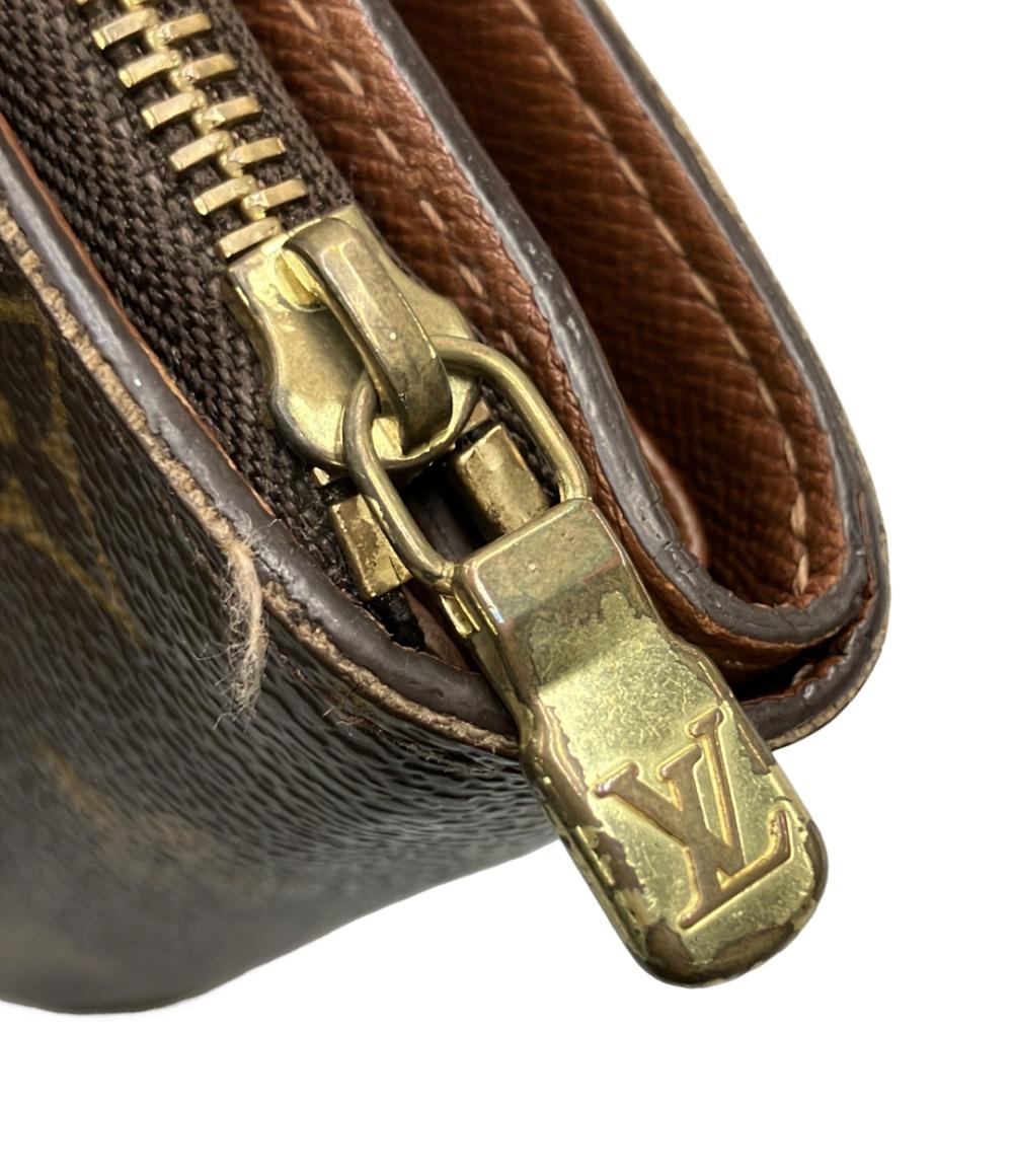 LOUIS VUITTON 二つ折り財布 コンパクト ジップ モノグラム M61667 レディース ルイ・ヴィトン