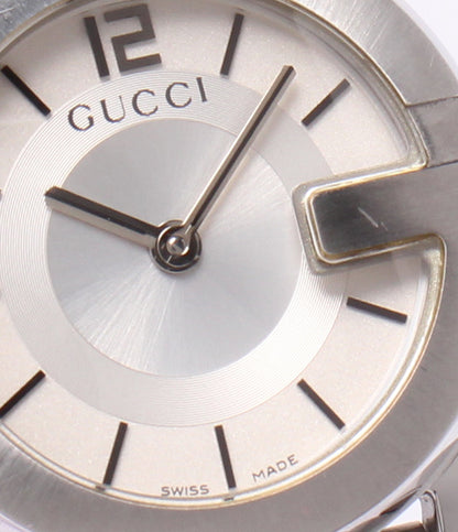 GUCCI 腕時計 Gラウンド クオーツ ホワイト 101L レディース グッチ