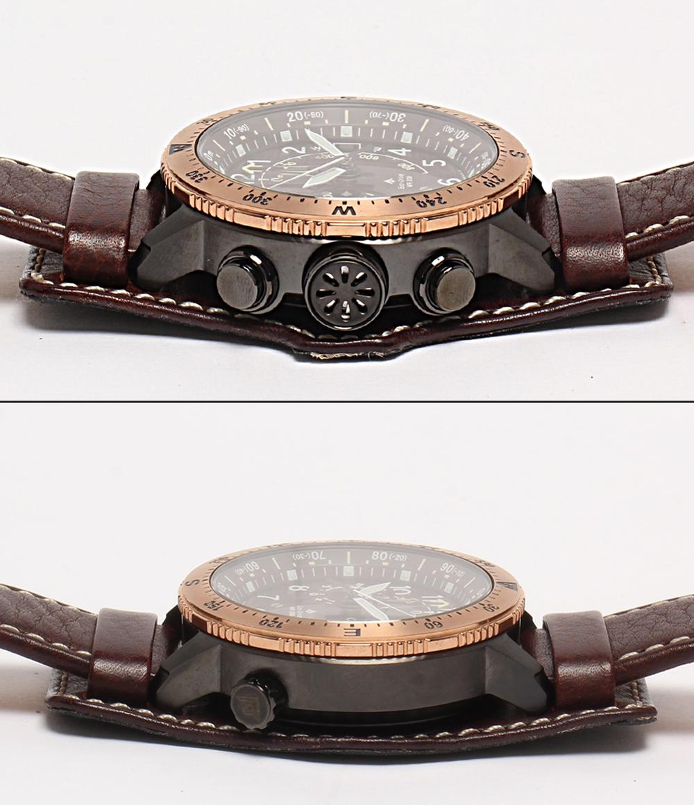 CITIZEN 腕時計 LAND アルティクロン ソーラー ブラウン J280-R013572 メンズ シチズン