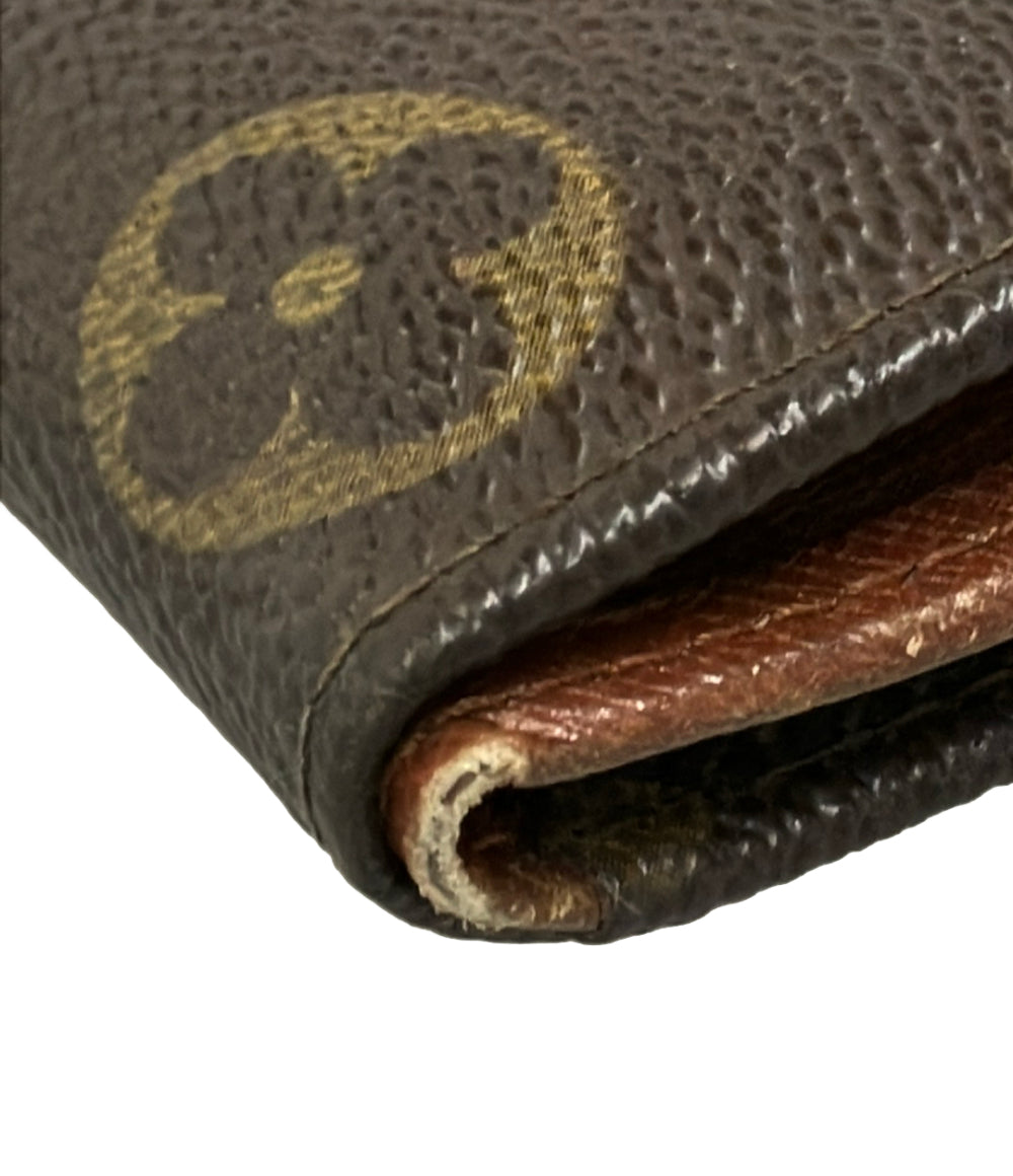 LOUIS VUITTON Wホック二つ折り財布 ポルトモネ ビエ カルトクレディ モノグラム M61660 レディース ルイ・ヴィトン