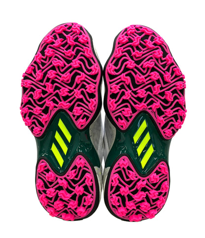 美品 adidas ローカットスニーカー ゴルフシューズ コードカオス 25 ボア IG8751 レディース SIZE 22.0 アディダス