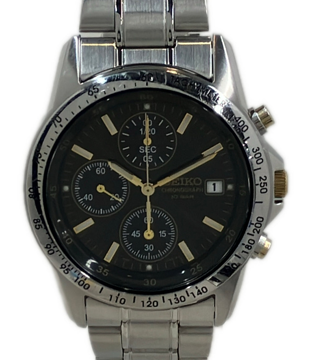 SEIKO 腕時計 クオーツ 7T92-0DW0 メンズ セイコー