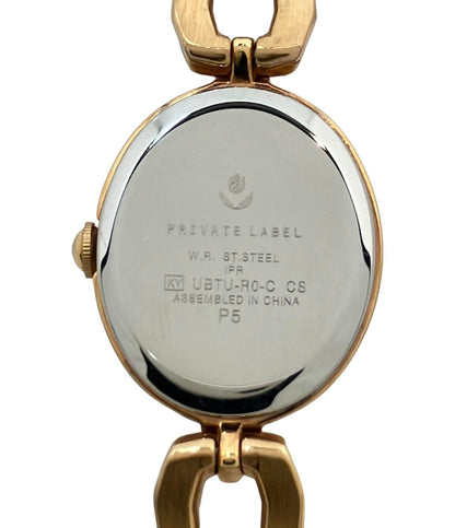 プライベートレーベル 腕時計 クオーツ シルバー UBTU-R0-C レディース PRIVATE LABEL