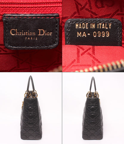 Christian Dior トートバッグ ハンドバッグ カナージュ レディ ディオール MA-0999 レディース クリスチャンディオール