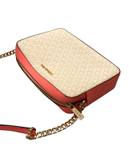 美品 MICHAEL KORS ショルダーバッグ 斜め掛け ロゴ 35F8GTTC3B レディース マイケルコース