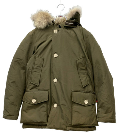 WOOLRICH ダウンジャケット カーキ ナイロン インポート WOOU0297 レディース SIZE XXS (S) ウールリッチ
