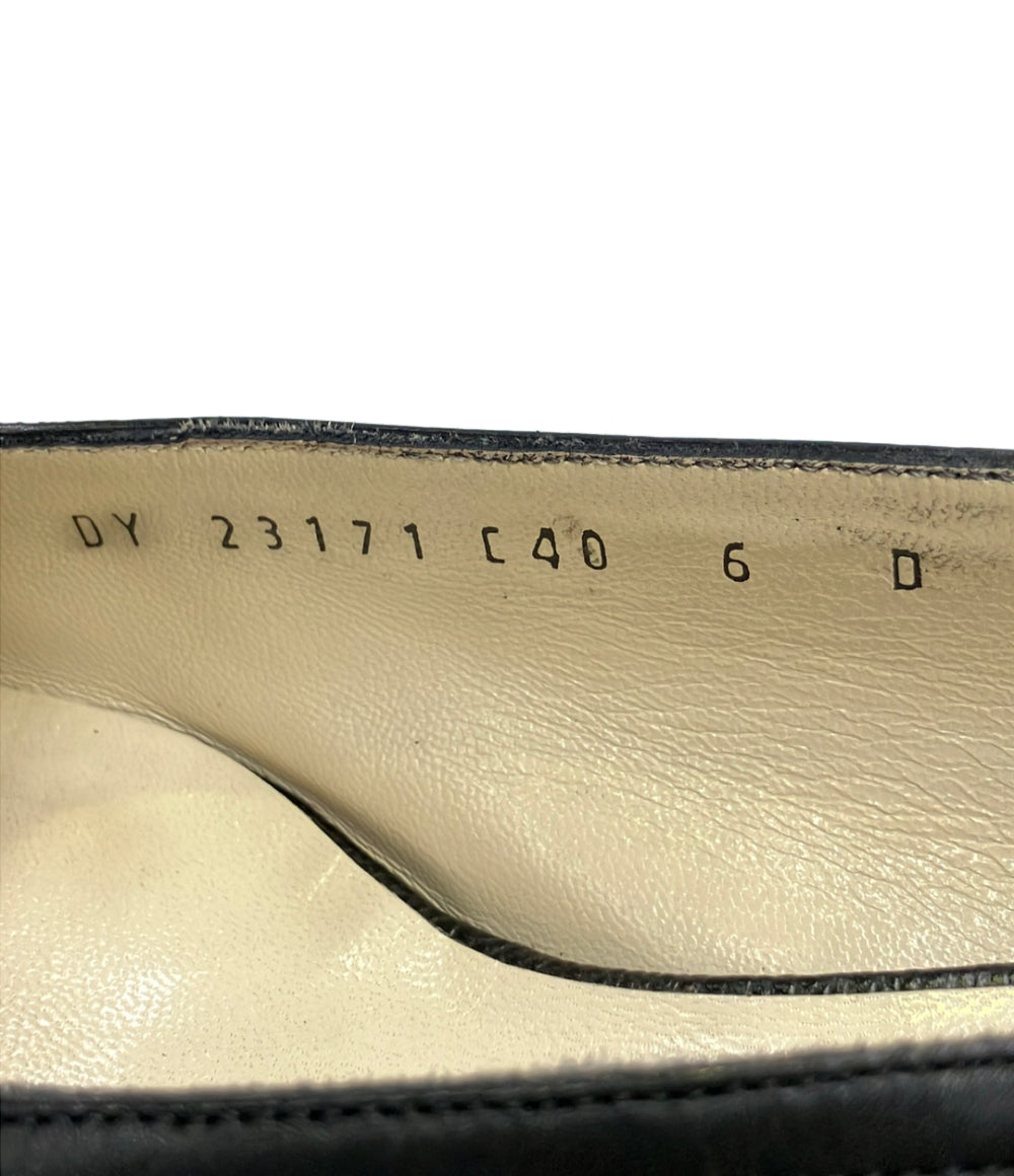 Salvatore Ferragamo スリングバッグパンプス ガンチーニ DY 23171 レディース SIZE 6 サルヴァトーレフェラガモ