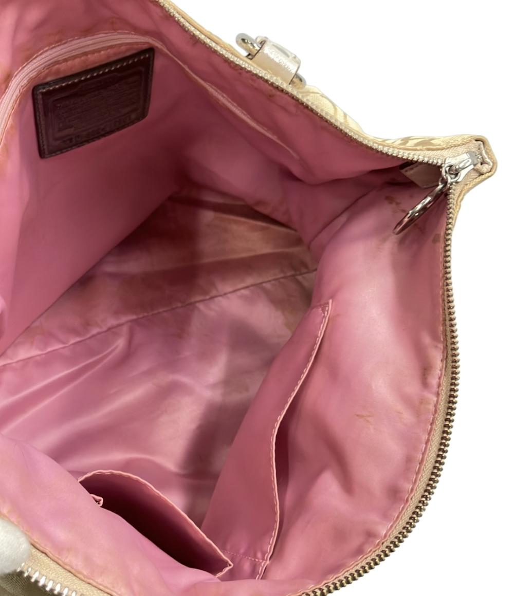 COACH トートバッグ 花柄 ポピー シグネチャー F16301 レディース コーチ