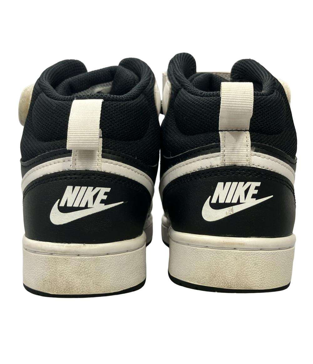 NIKE ミドルカットスニーカー コートバーロウ MID 2 GS CD7782-010 キッズ SIZE 23.5 ナイキ