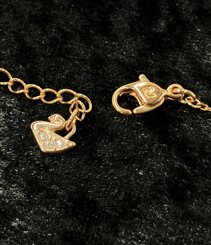 美品 スワロフスキー ネックレス ハートモチーフSparkling Dance Heart 5284188 レディース SWAROVSKI