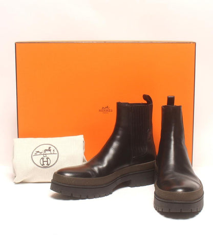 エルメス ショートブーツ サイドゴア メンズ SIZE 43 HERMES