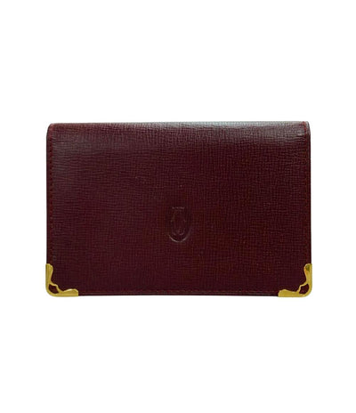 美品 Cartier カードケース レザー マストドゥカルティエ レディース カルティエ