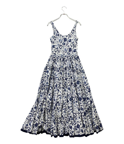 マリハ ノースリーブワンピース 花柄 レディース SIZE 38 (S) MARIHA