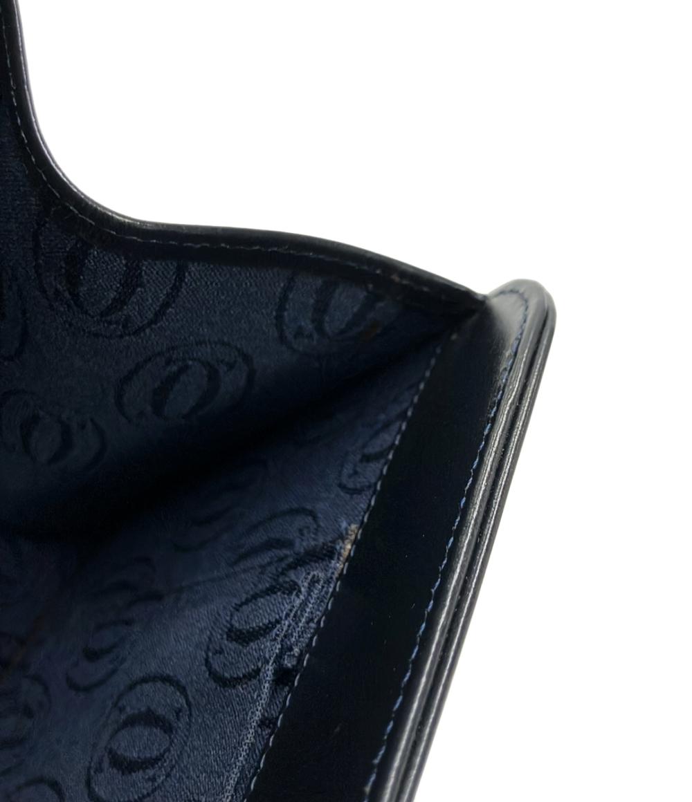 Cartier ショルダーバッグ チェーン 斜め掛け サファイアライン レディース カルティエ