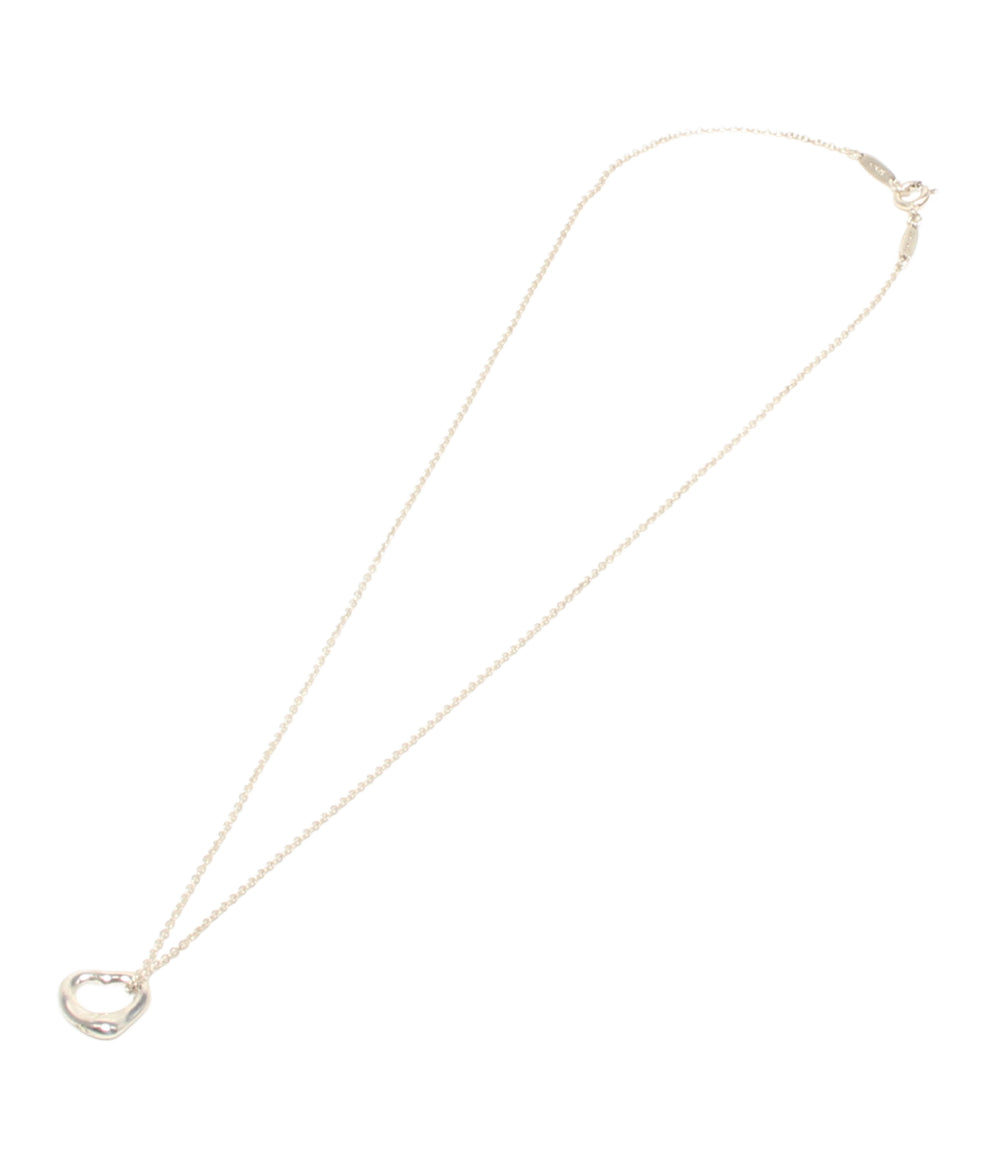Tiffany & Co. ネックレス SV925 オープンハート エルサ ペレッティ レディース ティファニー
