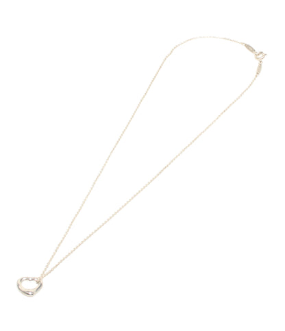 Tiffany & Co. ネックレス SV925 オープンハート エルサ ペレッティ レディース ティファニー