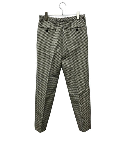 SAINT LAURENT スラックスパンツ TAPERED SLACKS  チェック柄 682379 メンズ SIZE 44 (XS) サンローラン