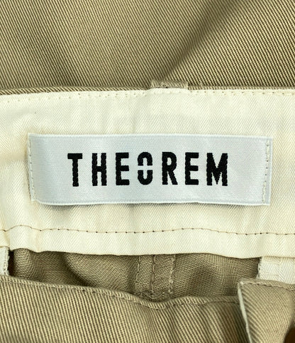美品 THEOREM ワイドストレートチノパンツ メンズ SIZE M セオレム