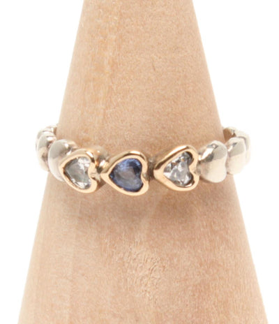 STAR JEWELRY リング 指輪 K10 Pt950 レディース SIZE 7号 スタージュエリー