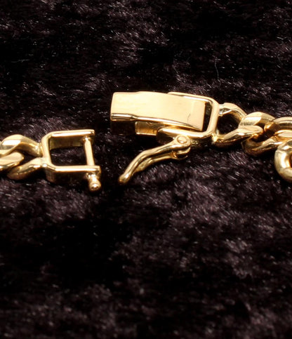 美品 ブレスレット K18 Pt850 ダイヤ 0.08ct レディース