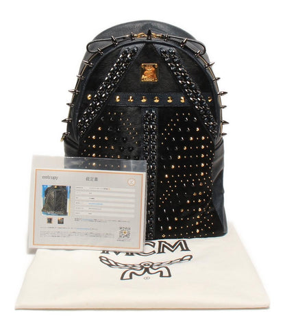 MCM リュック デイパック スタッズ レディース メンズ エムシーエム