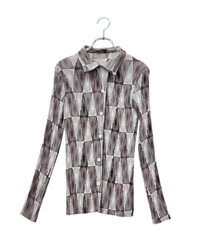 ISSEY MIYAKE 長袖 ブラウス IM93FJ746 レディース SIZE 2 イッセイミヤケ