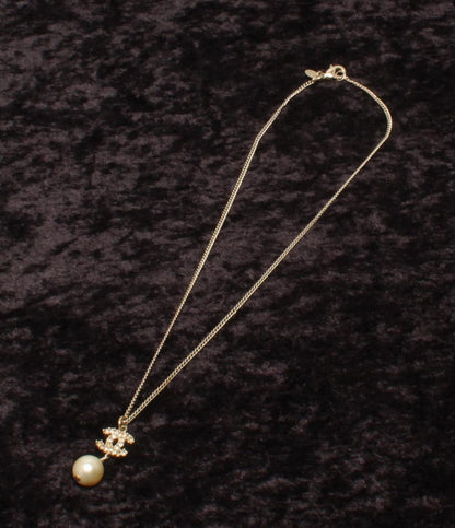 シャネル ネックレス ココマーク フェイクパール A11C レディース CHANEL