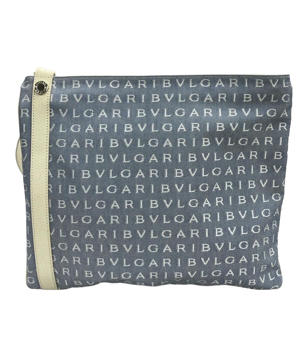 BVLGARI ショルダーバッグ 斜め掛け ロゴマニア レディース ブルガリ