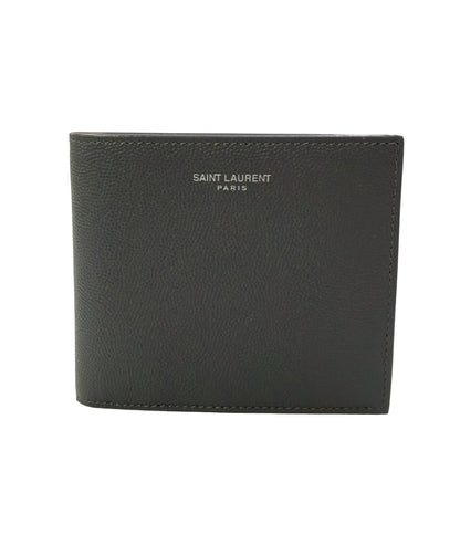 美品 SAINT LAURENT PARIS 二つ折り財布 レザー メンズ サンローランパリ