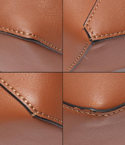 美品 ロエベ 2way ハンドバッグ ショルダーバッグ 斜め掛け パズルバッグ ミニ レディース LOEWE