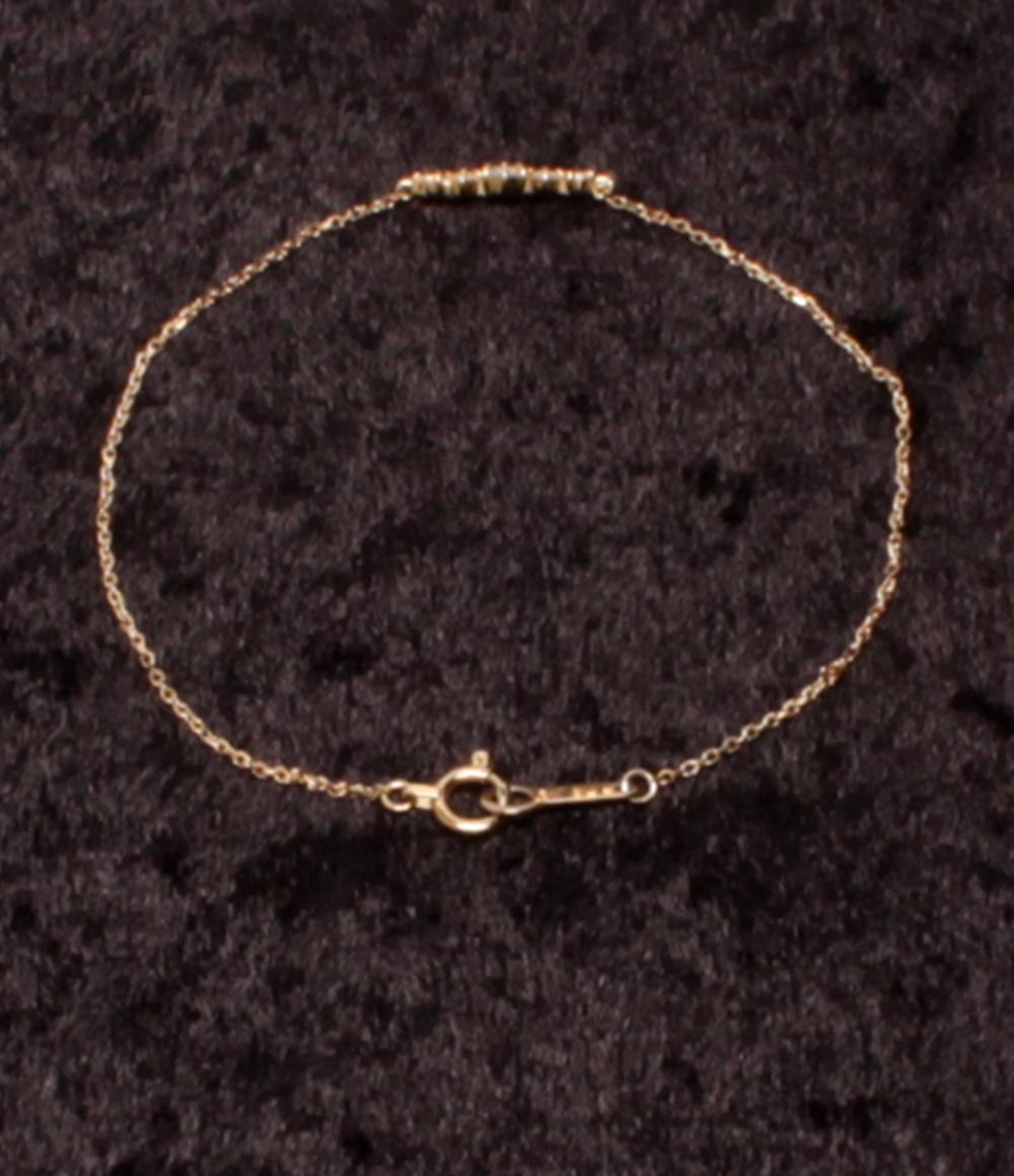 美品 ヨンドシー ブレスレット K10 レディース 4℃