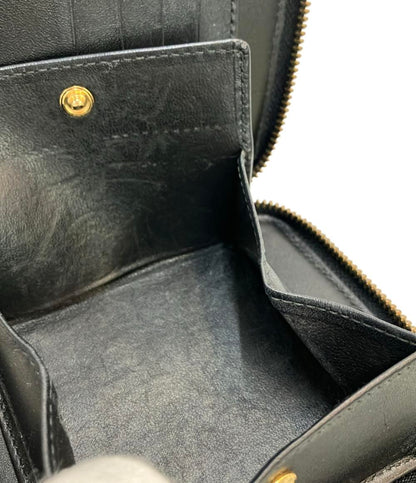 COMME des GARCONS ラウンドファスナー二つ折り財布 レザー ユニセックス コムデギャルソン