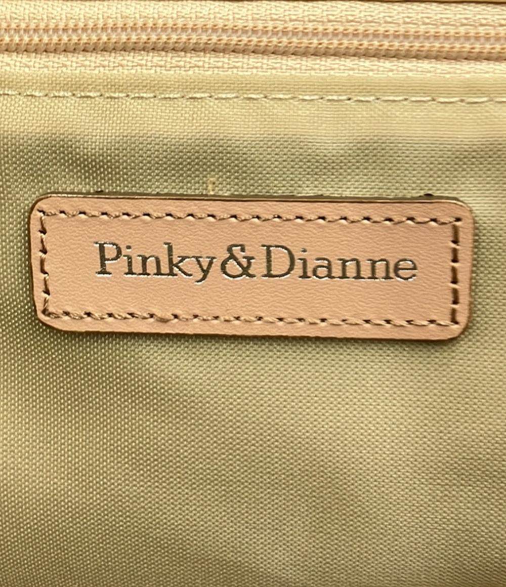 Pinky&Dianne 2way ボストンバッグ ショルダーバッグ 斜め掛け ロゴ レディース ピンキー＆ダイアン