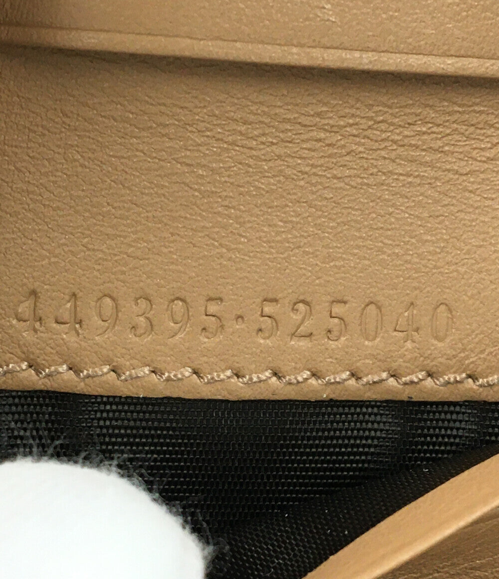 グッチ  二つ折り財布  マイクログッチシマ   449395 525040 レディース  (2つ折り財布) GUCCI