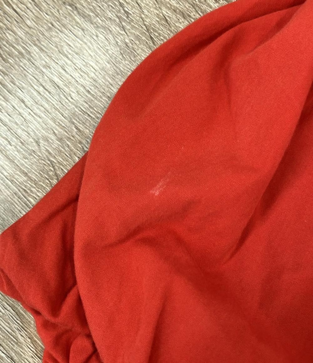 ENFOLD 半袖ワンピースWashed CO バルーンスリーブ OP 300FS233-1640 レディース SIZE 38 (S) エンフォルド