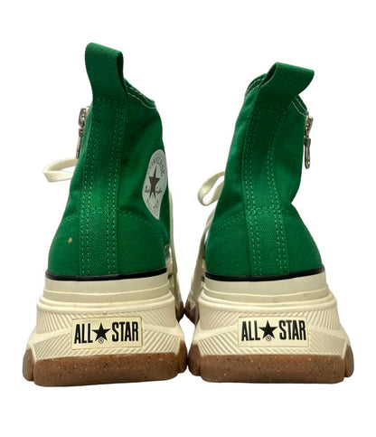 美品 CONVERSE ハイカット厚底スニーカー オールスター R トレックウェーブ ジップ ハイ 1SD839 レディース SIZE 24.5 コンバース
