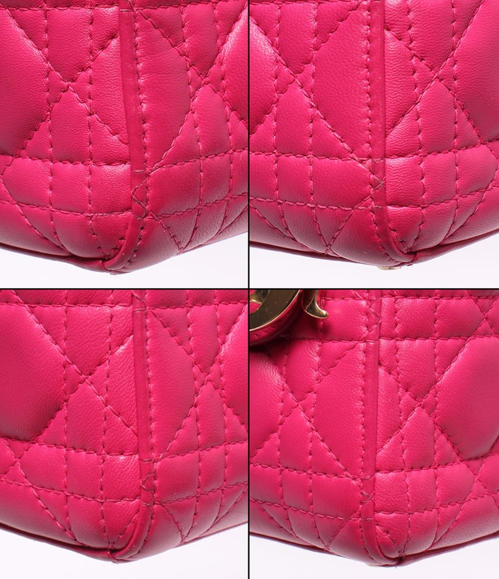 Christian Dior 2wayハンドバッグ ショルダーバッグ 肩掛け レディディオール カナージュ レディース クリスチャンディオール