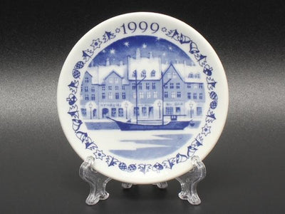 美品 ロイヤルコペンハーゲン ミニプラケット ミニイヤープレート 8cm 1999 Royal Copenhagen