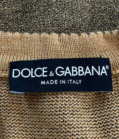 DOLCE & GABBANA ベスト ラメ メンズ SIZE 46 (M) ドルチェアンドガッバーナ