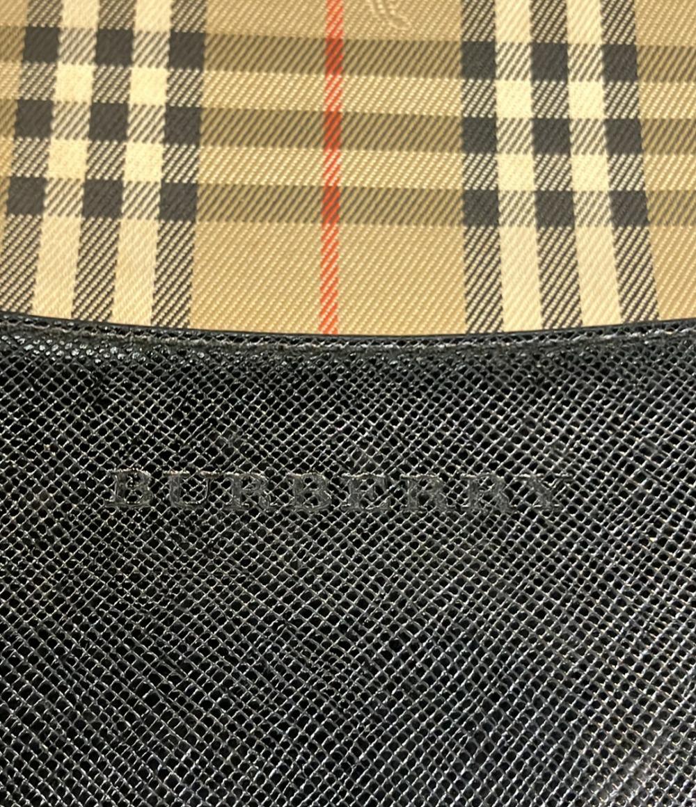 バーバリー トートバッグ 肩掛け チェック柄 レディース BURBERRY