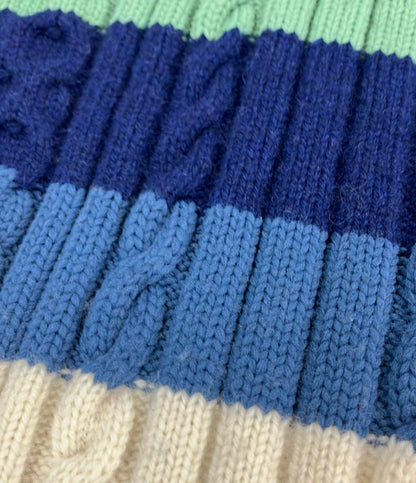 美品 MAISON KITSUNE 長袖ニット セーター NM00804KH0001 メンズ SIZE M メゾンキツネ