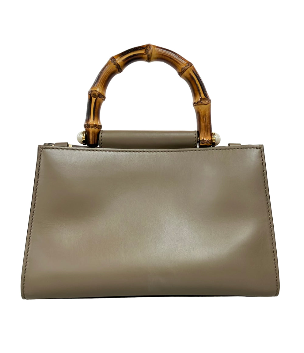 GUCCI 2way ハンドバッグ ショルダーバッグ 斜め掛け バンブー 470271 525040 レディース グッチ