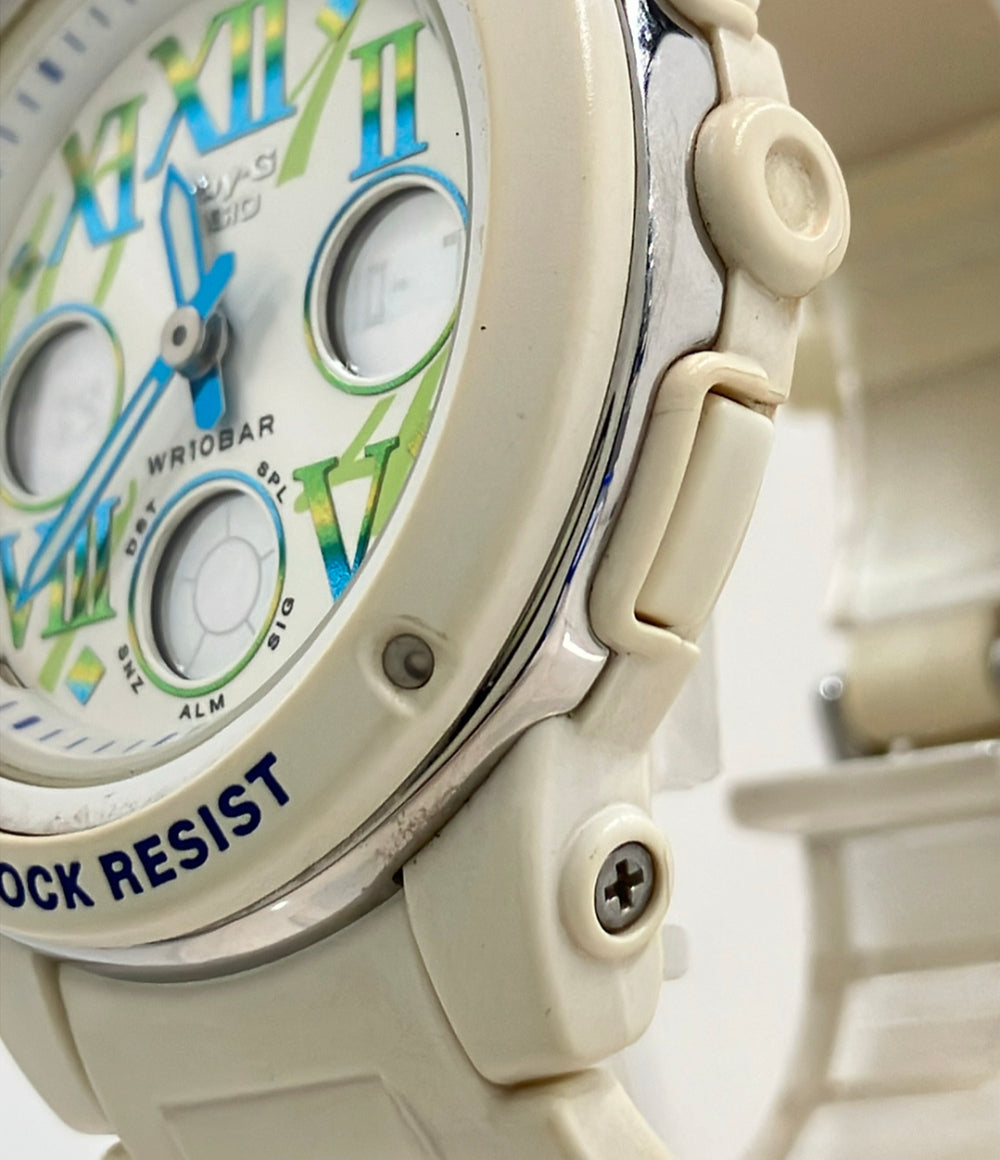 CASIO 腕時計 Baby-G クオーツ ホワイト BGA-150GR レディース カシオ