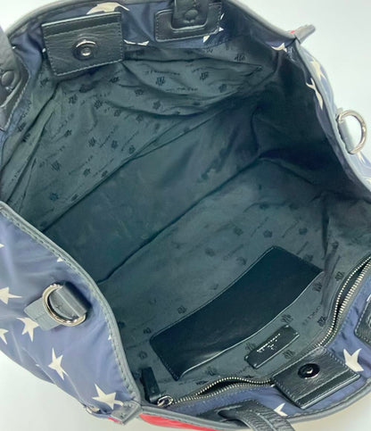 モンクレール ペイズリースター柄ナイロントートバッグ メンズ MONCLER