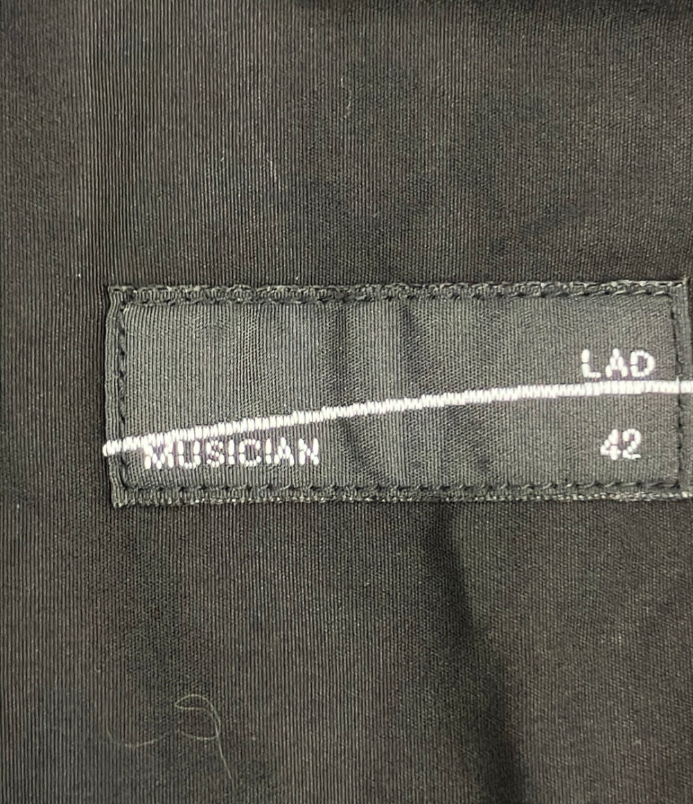 LAD MUSICIAN 長袖シャツ 20SS ドレス ブラック モード 2220-101 メンズ SIZE 42 (L) ラッドミュージシャン