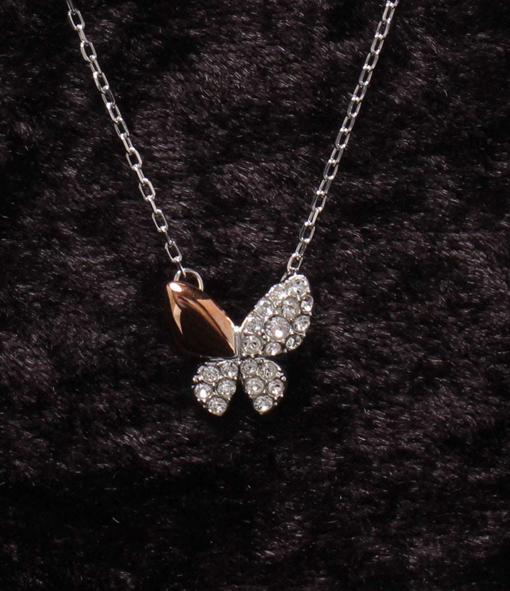 美品 SWAROVSKI ネックレス バタフライモチーフ 蝶モチーフ 5129693 レディース スワロフスキー