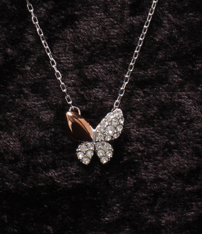 美品 SWAROVSKI ネックレス バタフライモチーフ 蝶モチーフ 5129693 レディース スワロフスキー