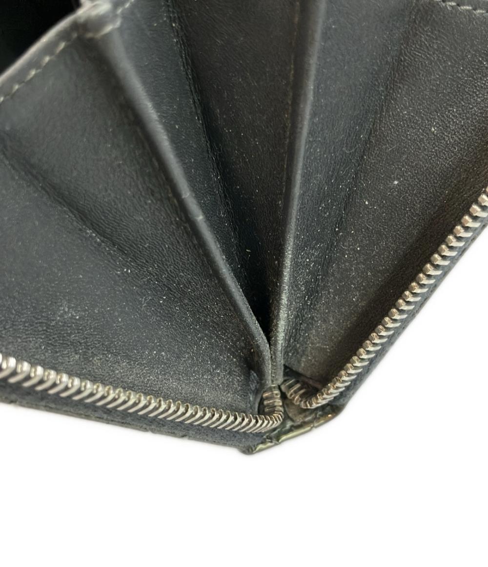 シャネル ラウンドファスナー長財布 シルバー金具 レディース CHANEL